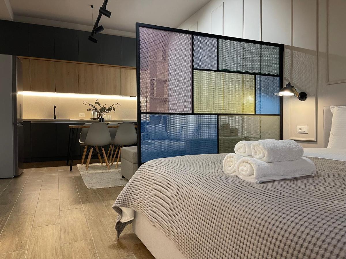 Square 21 Apartments 地拉那 外观 照片